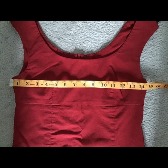 💖Host Pick💖 Smart Set red cocktail dress - Picture 10 of 12